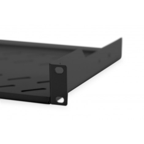 Digitus | Fixed Shelf for Racks | DN-19 TRAY-1-SW | Black | The shelves for fixed mounting can be installed easy on the two fron - 5
